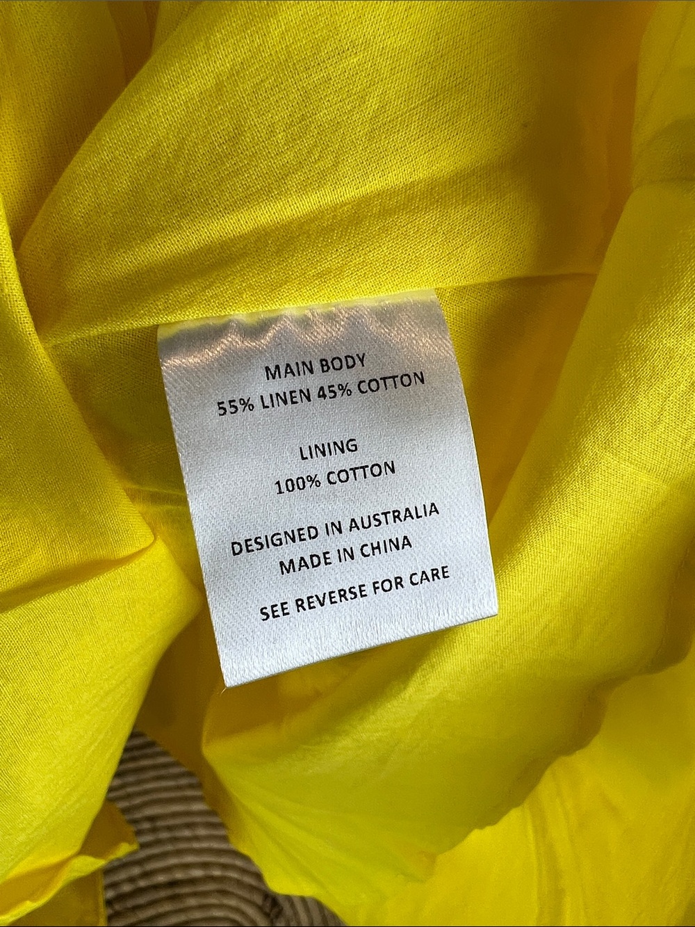 NWT By NICOLA Canary Yellow Dress Dahlia Ring 8 - Picture 5 of 10